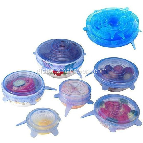 Silicone Food Cover BPA Free Cover Universal Silicone Stretch Lids Cover Factory